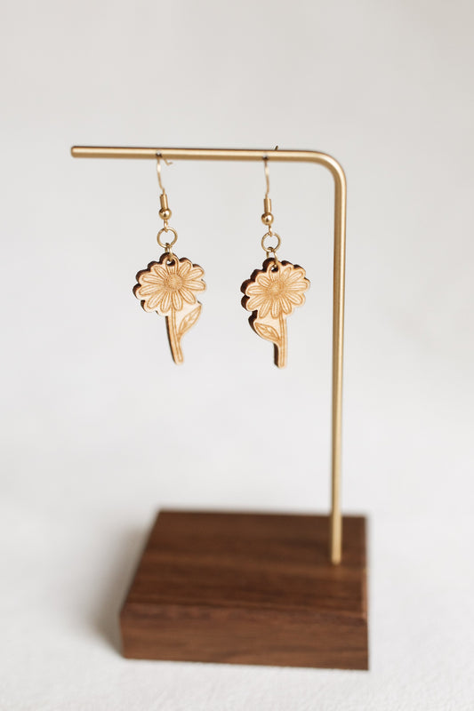Wooden Earrings — photo 2
