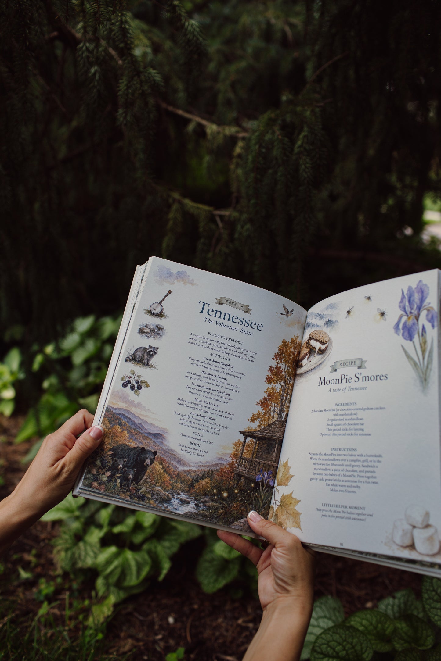 USA Book & Coloring Book Bundle