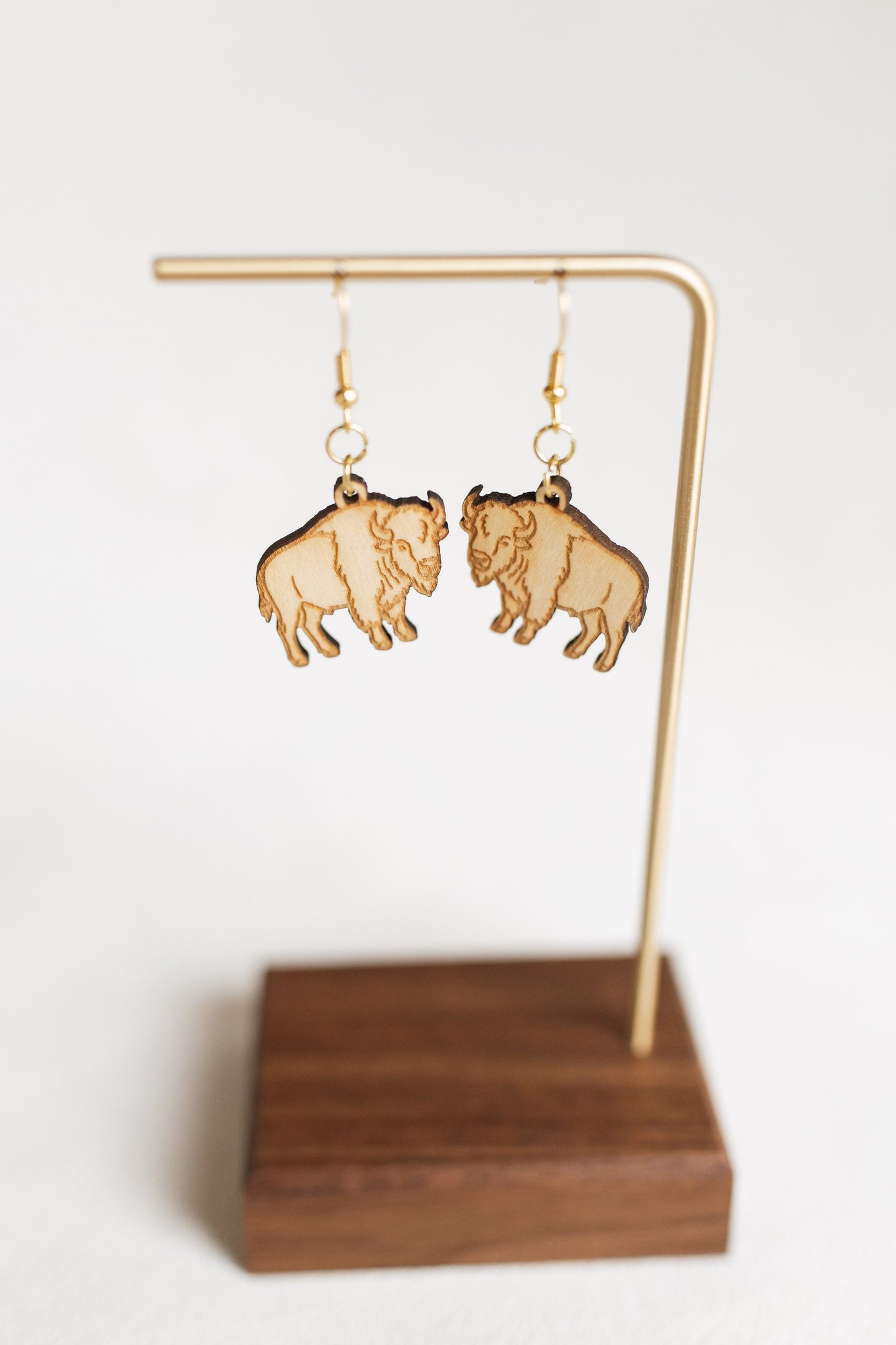Wooden Earrings — photo 4