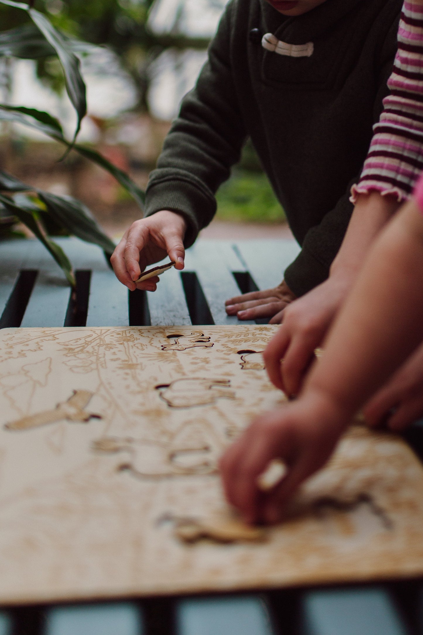 Wooden Prairie Scene Puzzle — photo 2