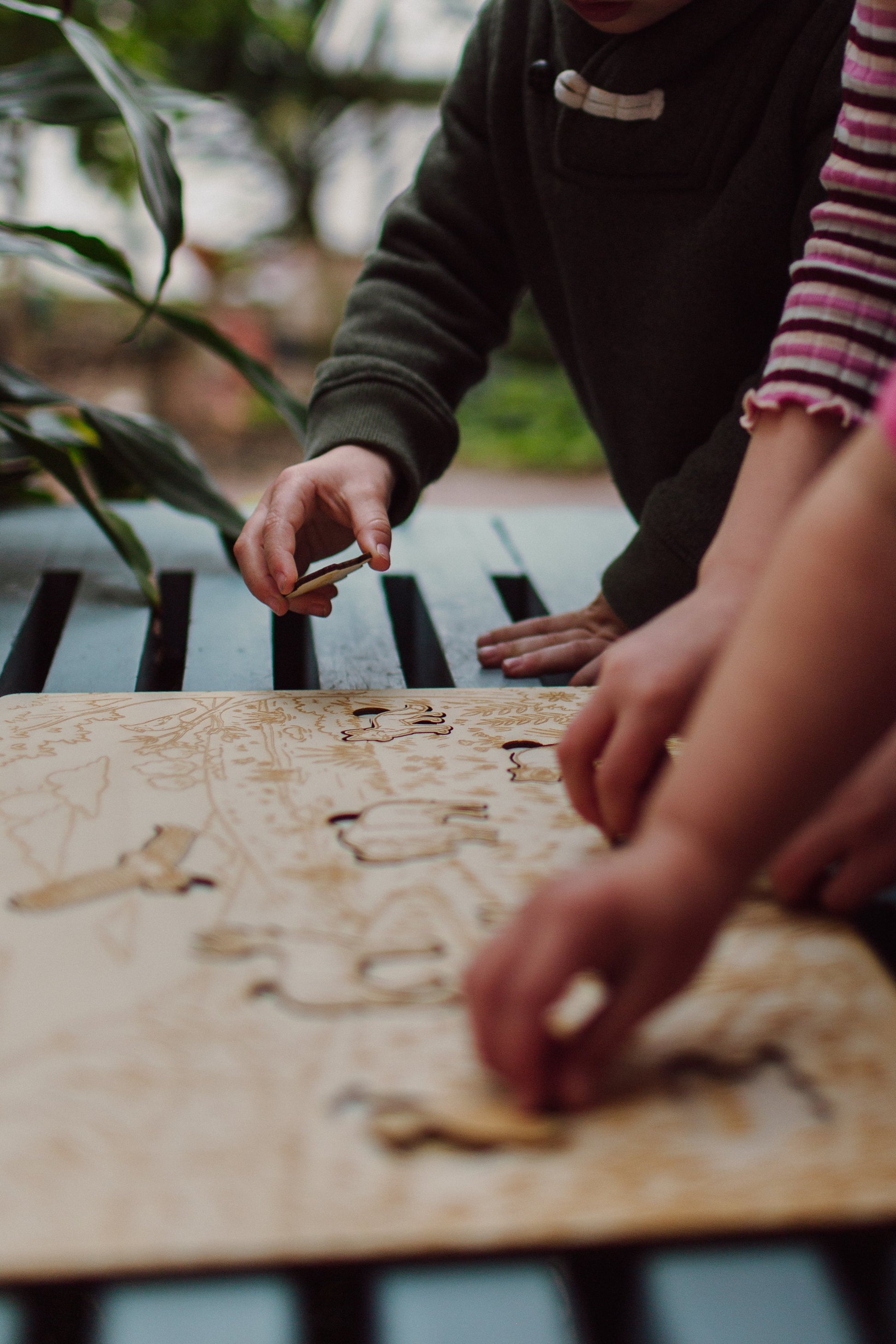Wooden Prairie Scene Puzzle — photo 2