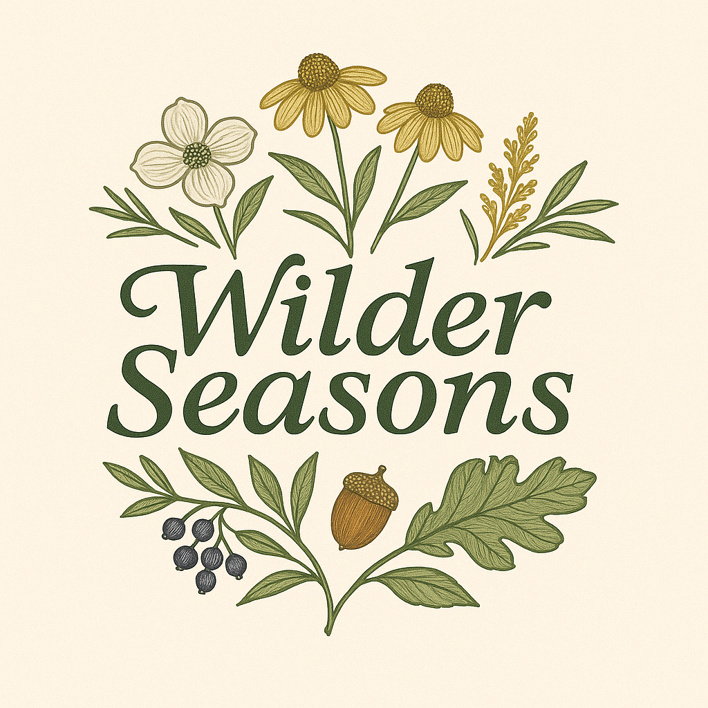 Wilder Seasons botanical logo